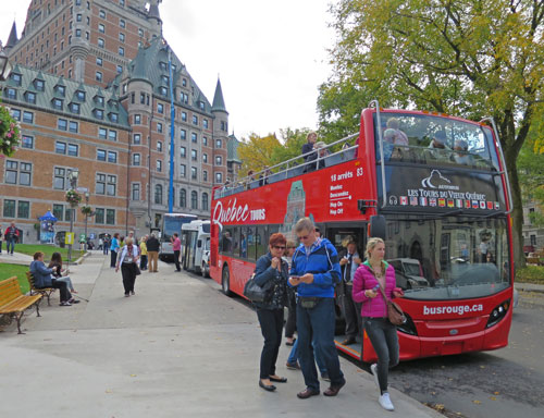 Hop-on Hop-off Bus in Quebec City