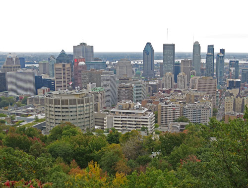 Montreal Quebec Skyline